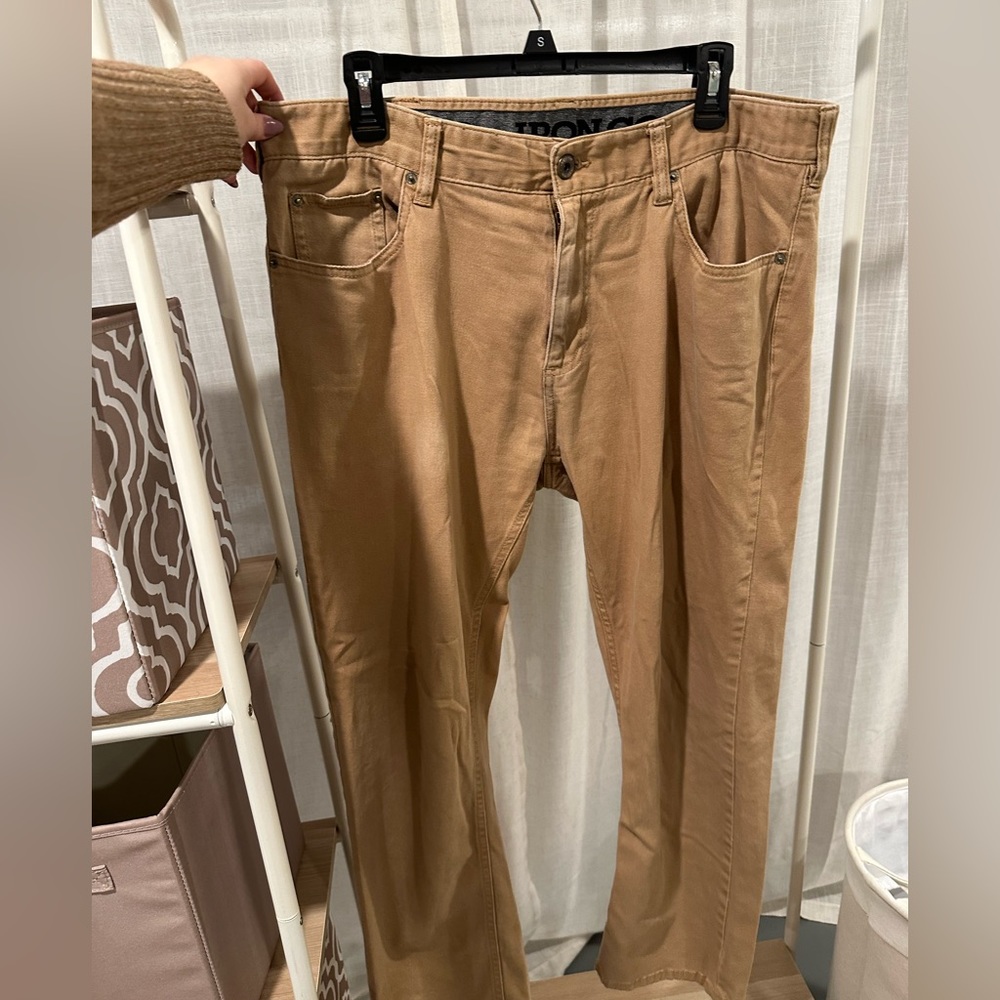 Iron Co casual khaki pants size 36x30
